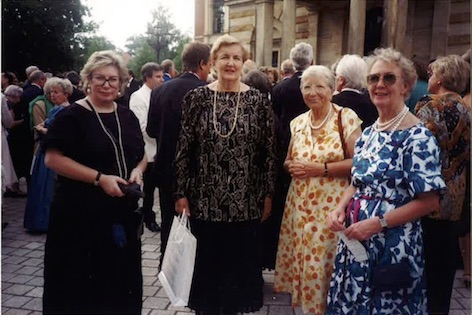 Leona with fellow members Margaret Budge, Hilda Perini & Edna Watson