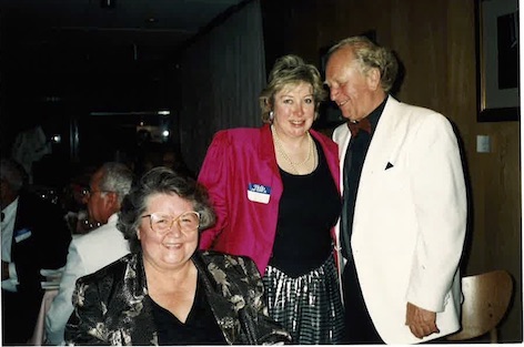  Leona with chorus master, Herr Norbert Balatsch and his then wife Frau Balatsch
